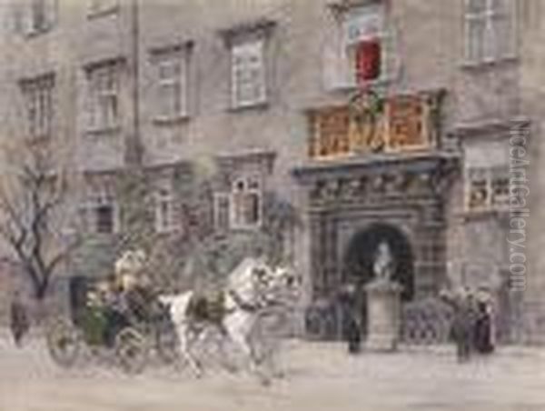An Imperial Coach By The Schweizertor (invienna) - view 1