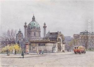 Saint Charles""s Church In Vienna
