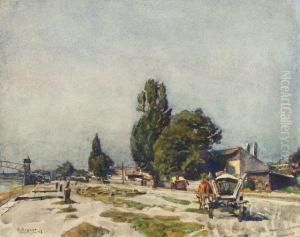 Motiv An Der Heiligenstadterlande In Wien