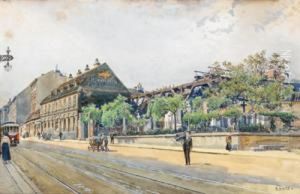 Die Spitalgasse In Wien