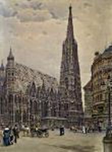 Der Wiener Stephansdom by Ernst Graner