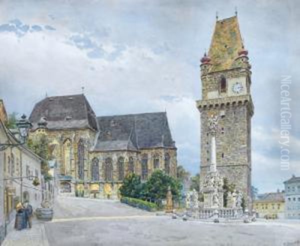 Piazza Centrale Di Perchtoldsdorf - view 1