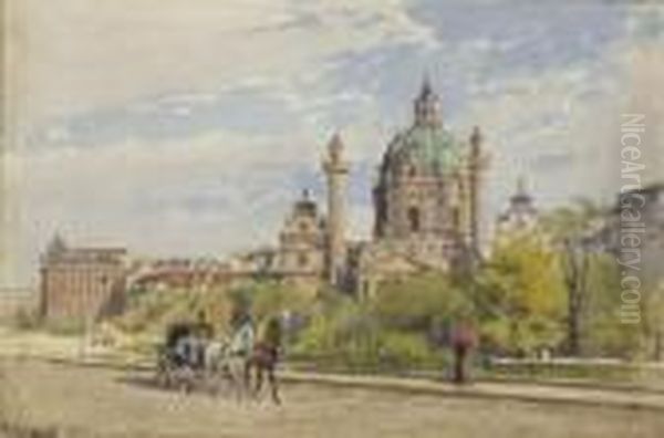 Wien - Blick Auf Die
Karlskirche. - view 1