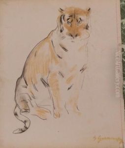 Tete De Tigre Et De Chat by Sam Granowsky
