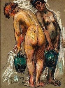 Femmes A La Cruche