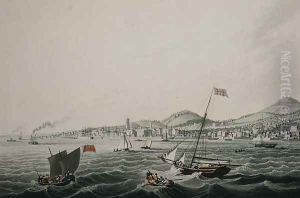 The Town of Dundee, 1824 by John Heaviside Clark