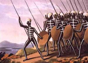 Warriors of New South Wales, 1813 by John Heaviside Clark