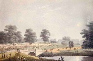 The View of the Fair in Hyde Park, 1814