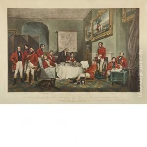 The Melton Breakfast by Sir Francis Grant
