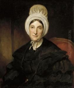 Portrait Of Charlotte Sofia by Sir Francis Grant