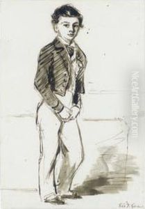 Portrait Of Robert Henry Grant by Sir Francis Grant