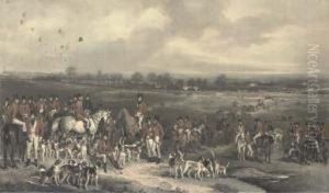 Meeting Of His Majesty's Staghounds On Ascot Heath