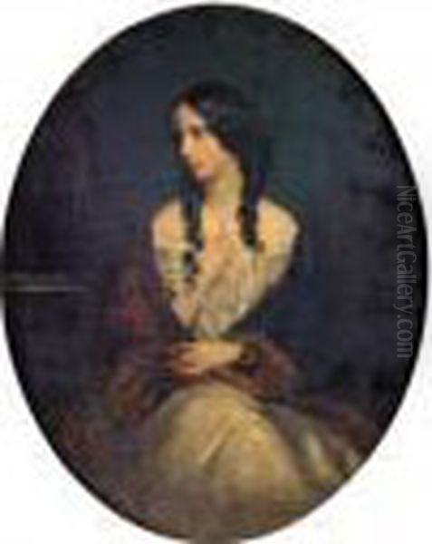 Portrait Of Lady Anna Maria Arabella Fermor, Lady Hesketh - view 1