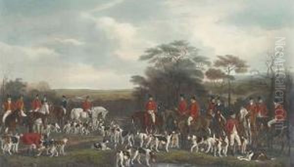 Sir Richard Sutton And The Quorn Hounds - view 1