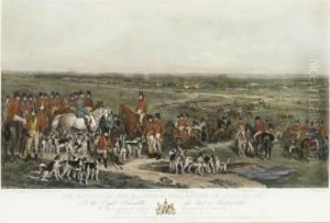 The Meeting Of Her Majesty's
Stag Hounds: Two Plates; And The Oldberkshire Hunt; And Mr. William Long
On Bertha By Other Hands by Sir Francis Grant