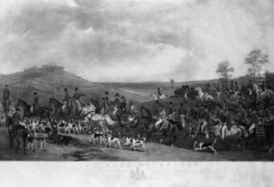 The Meet At Melton, (schwerdt Iii), 84 , By W. Humphrys by Sir Francis Grant