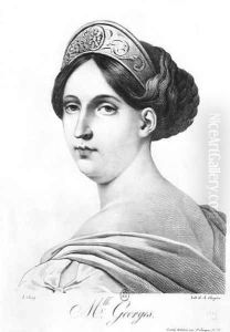 Mademoiselle George, 1825 by Philippe Chery