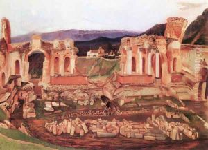 A kis Taormina, 1904 by Tivadar Kosztka Csontvary