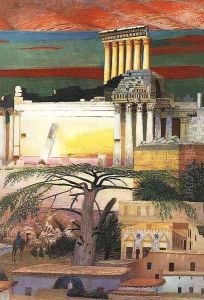 Baalbek (részlet-3), 1906 by Tivadar Kosztka Csontvary