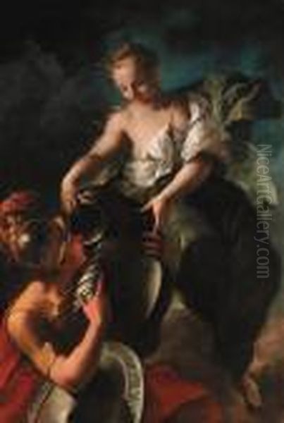 Venus Presenting Arms To Aeneas - view 1
