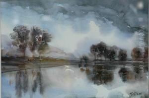 Paesaggio Lacustre by Giuseppe Grassis