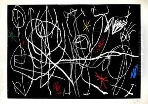 L'invite Du Dimanche Ii, 1969 by Juan Grau Miro