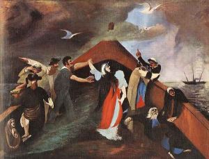 Hajotores, 1903 by Tivadar Kosztka Csontvary