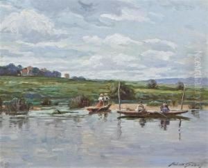 French Fishermen by Abbott Fuller Graves
