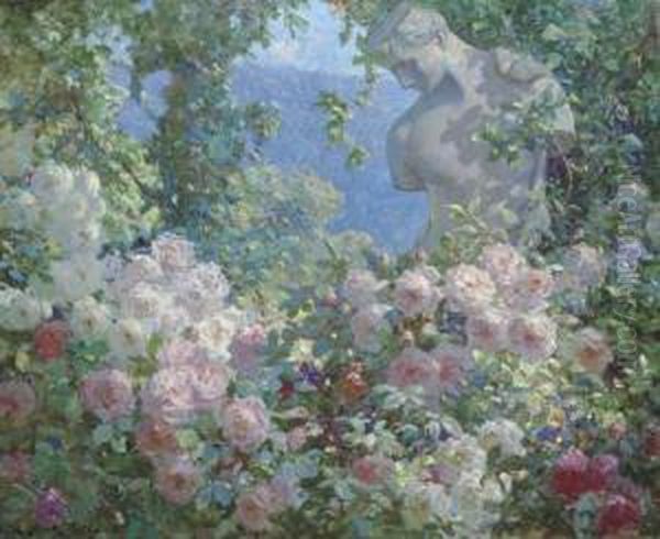 Psyche In The Garden by Abbott Fuller Graves