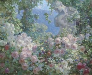 Psyche In The Garden by Abbott Fuller Graves