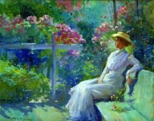 In The Garden by Abbott Fuller Graves