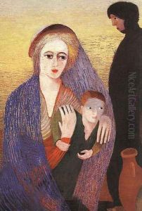 Maria kutja Nazaretben (részlet-1), 1908