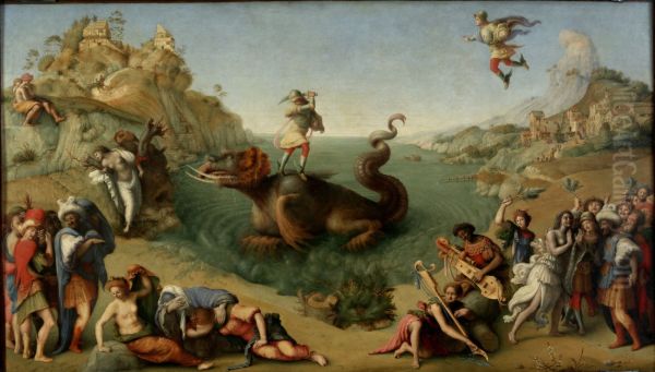 Perseus Frees Andromeda c. 1510 - view 1