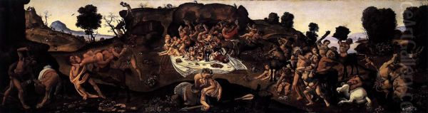 Battle of Lapiths and Centaurs 1490s - view 1