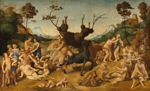 The Misfortunes of Silenus 1505-1510 by Piero Di Cosimo