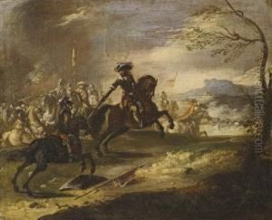 Scontro Di Cavalleria by Ciccio Graziani