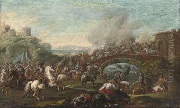 A Cavalry Skirmish - view 1