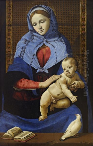The Virgin & Child with a Dove - view 1