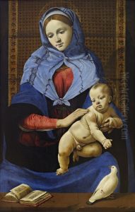 The Virgin & Child with a Dove