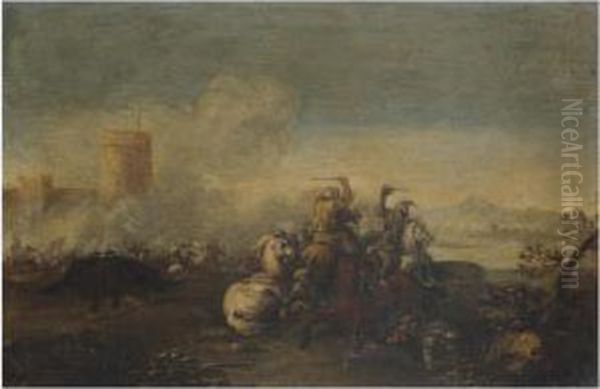 A Cavalry Battle - view 1