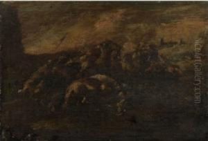 Choc De Cavalerie by Ciccio Graziani