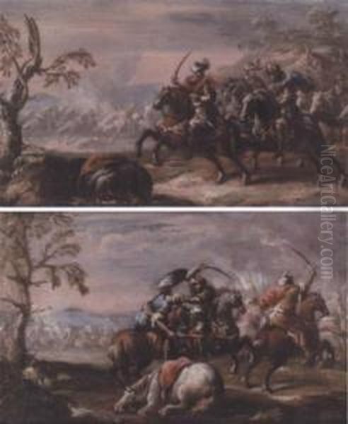 Cavalry Charge (#) Cavalry Skirmish - view 1