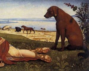 The Death of Procris (detail-2) c. 1500 by Piero Di Cosimo