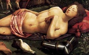 Venus, Mars, and Cupid (detail) 2