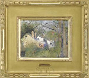 New England Saltbox by Edmund William Greacen