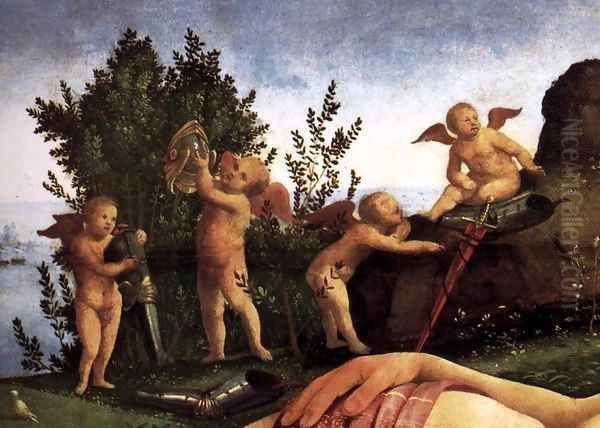 Venus, Mars, and Cupid (detail) 3 - view 1