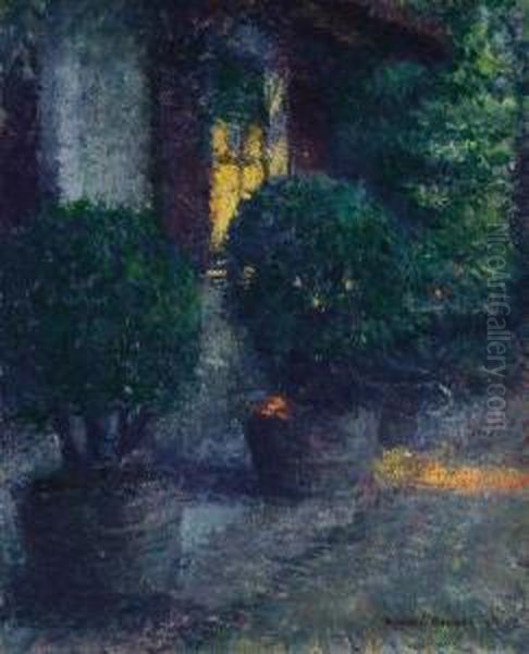''giverny Doorway, Night'' - view 1