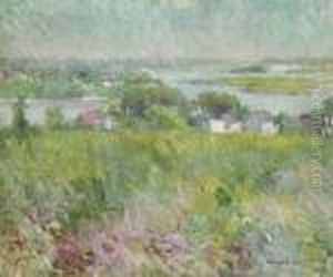 Spring Along The Water by Edmund William Greacen