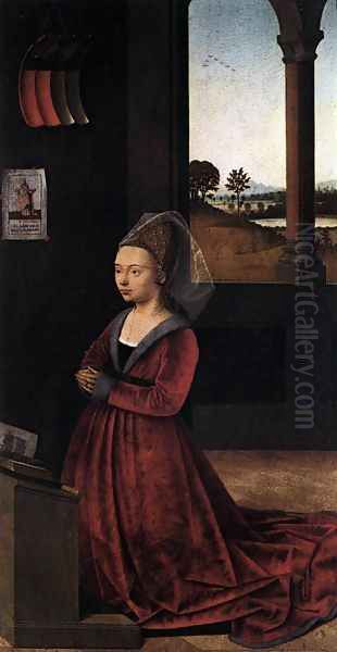 Wife of a Donator c. 1450 - view 1