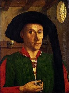 Portrait of Edward Grimston 1446 by Petrus Christus